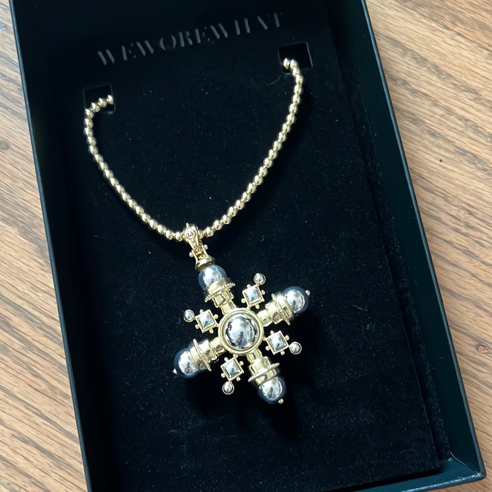 We Wore What Cross Necklace